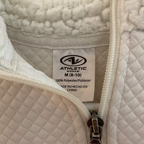 White Sherpa Pullover - Picture 2 of 2